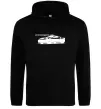 Женская толстовка (худи) Porsche car Черный фото