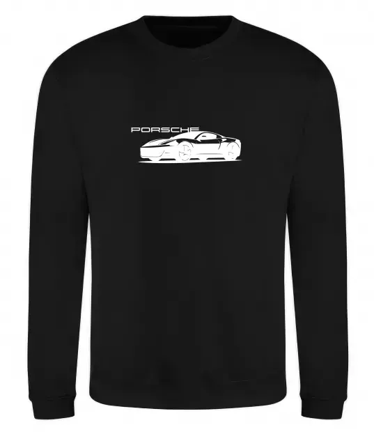 Світшот Porsche car Чорний фото