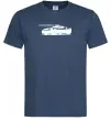 Чоловіча футболка Porsche car Темно-синій фото