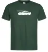 Чоловіча футболка Porsche car Темно-зелений фото