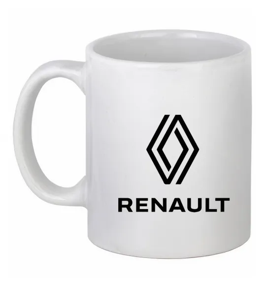 Чашка керамічна Renault Білий фото