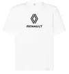Футболка Оверсайз Renault Білий фото