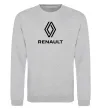 Свитшот Renault Серый меланж фото