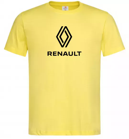 Мужская футболка Renault Лимонный фото