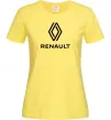 Женская футболка Renault Лимонный фото