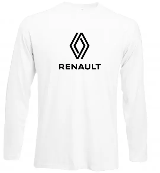Лонгслив Renault Белый фото