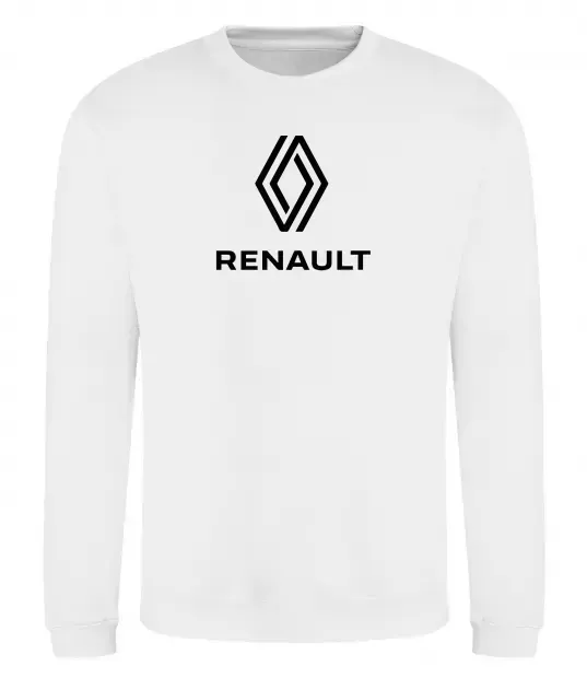 Свитшот Renault Белый фото