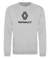 Свитшот Renault Серый меланж фото