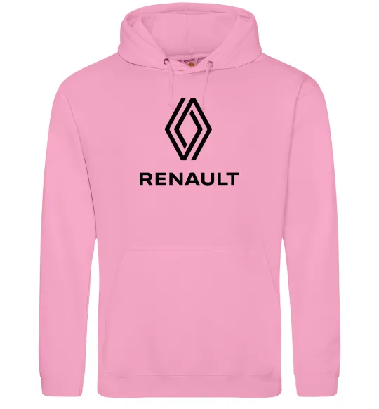 Мужская толстовка (худи) Renault Розовый фото