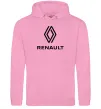 Женская толстовка (худи) Renault Розовый фото