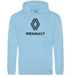 Женская толстовка (худи) Renault Голубой фото