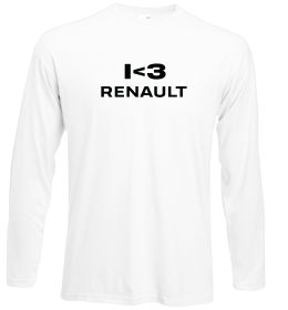 Лонгслив I <3 Renault Лонгслив I <3 Renault
