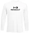 Лонгслив I <3 Renault Белый Лонгслив I <3 Renault Белый фото