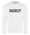 Свитшот Need cash for Renault Белый фото