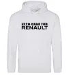 Мужская толстовка (худи) Need cash for Renault Серый меланж фото