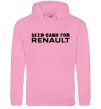 Женская толстовка (худи) Need cash for Renault Розовый фото