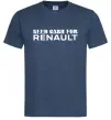 Мужская футболка Need cash for Renault Темно-синий фото