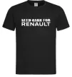 Мужская футболка Need cash for Renault Черный фото