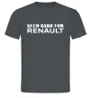 Мужская футболка Need cash for Renault Графит фото