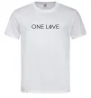 Чоловіча футболка Renault one love Білий фото