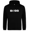 Женская толстовка (худи) Boss renault Черный фото