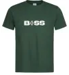 Мужская футболка Boss renault Темно-зеленый фото