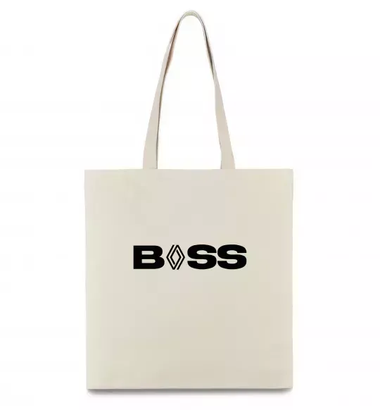 Эко-сумка Boss renault Бежевый фото