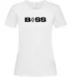 Женская футболка Boss renault Белый фото