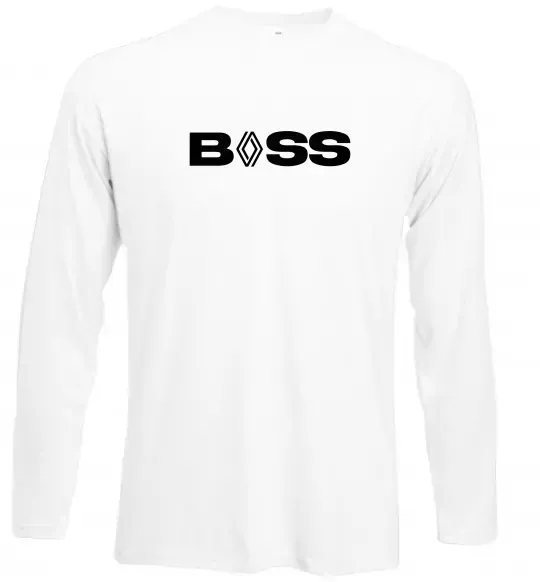 Лонгслив Boss renault Белый фото