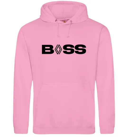 Женская толстовка (худи) Boss renault Розовый фото