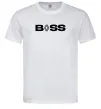 Мужская футболка Boss renault Белый фото
