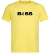 Мужская футболка Boss renault Лимонный фото