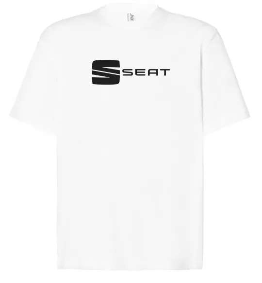 Футболка Оверсайз Seat Белый фото