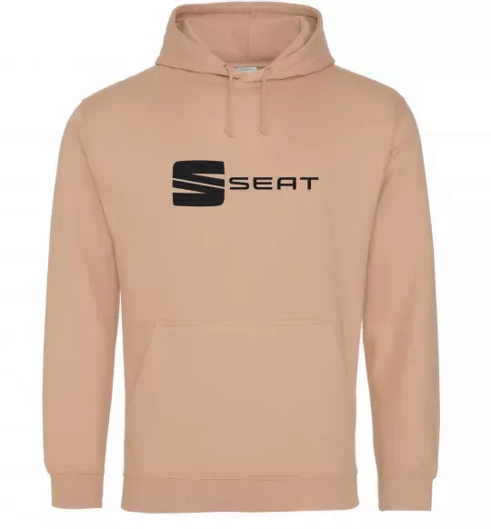 Жіноча толстовка (худі) Seat Пісочний фото