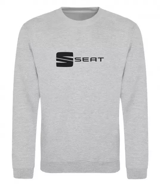 Свитшот Seat Серый меланж фото