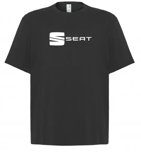 Футболка Оверсайз Seat Черный фото