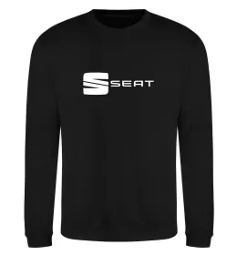 Свитшот I Love Seat Черный фото