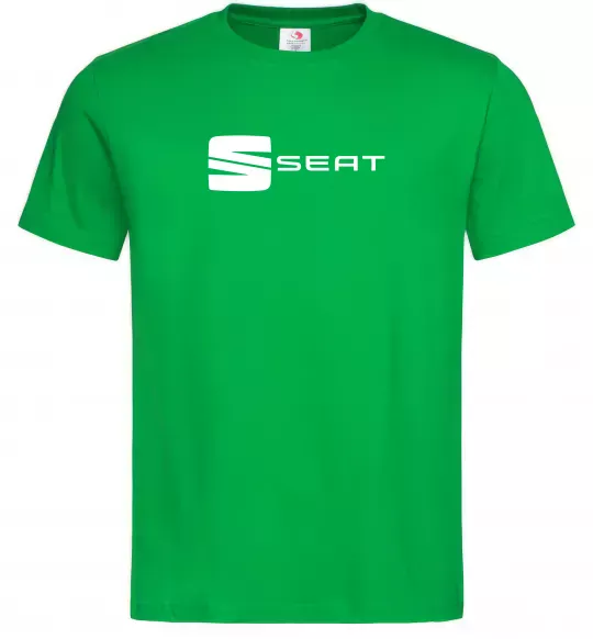 Мужская футболка Seat Зеленый фото