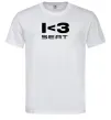 Мужская футболка I <3 Seat Белый фото