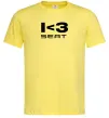 Мужская футболка I <3 Seat Лимонный фото