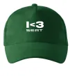 Кепка I <3 Seat Темно-зеленый фото