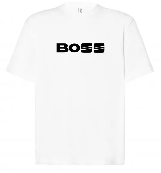 Футболка Оверсайз Boss Seat Белый фото
