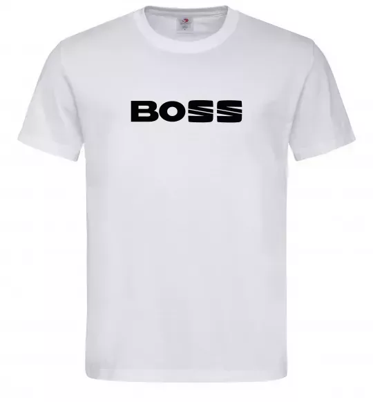 Чоловіча футболка Boss Seat Білий фото