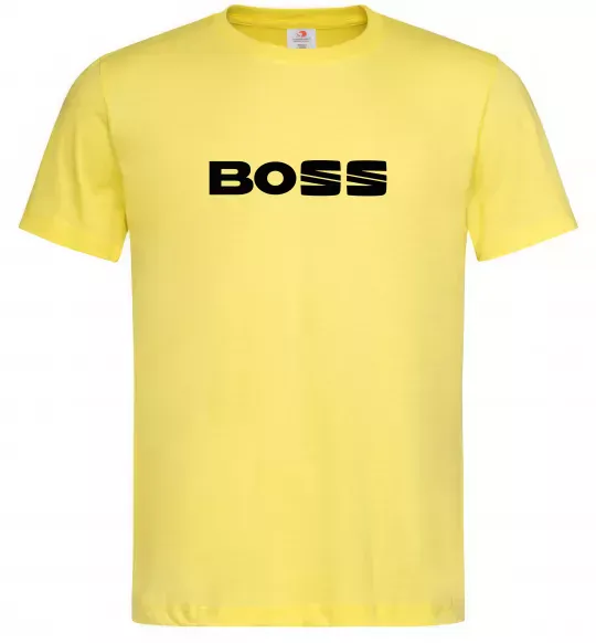 Чоловіча футболка Boss Seat Лимонний фото