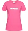 Жіноча футболка Boss Seat Яскраво-рожевий фото