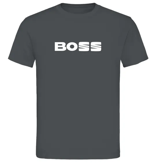 Чоловіча футболка Boss Seat Графіт фото