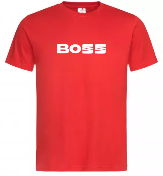 Чоловіча футболка Boss Seat Червоний фото