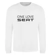 Свитшот One love Seat Белый фото