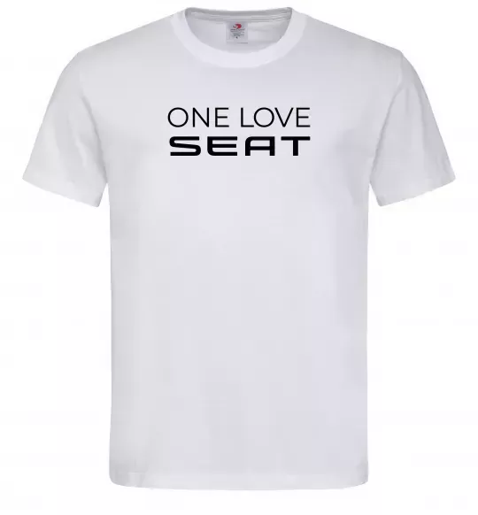 Чоловіча футболка One love Seat Білий фото