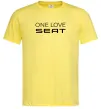 Чоловіча футболка One love Seat Лимонний фото